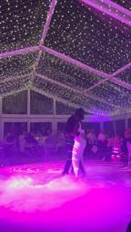 Ciel étoilé mariage guirlandes lumineuses décoration événement 5