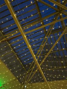 Ciel étoilé mariage guirlandes lumineuses décoration événement 23