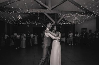 Ciel étoilé mariage guirlandes lumineuses décoration événement 26