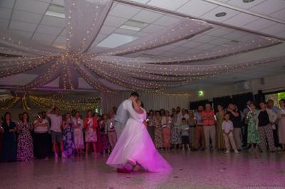 Ciel étoilé mariage guirlandes lumineuses décoration événement 32
