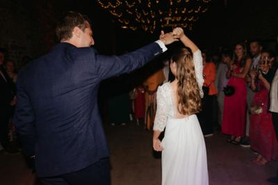 Ciel étoilé mariage guirlandes lumineuses décoration événement 6