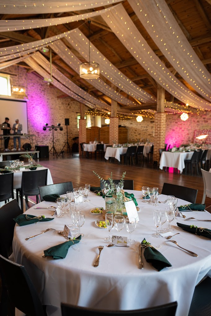 Ciel étoilé mariage guirlandes lumineuses décoration événement 17