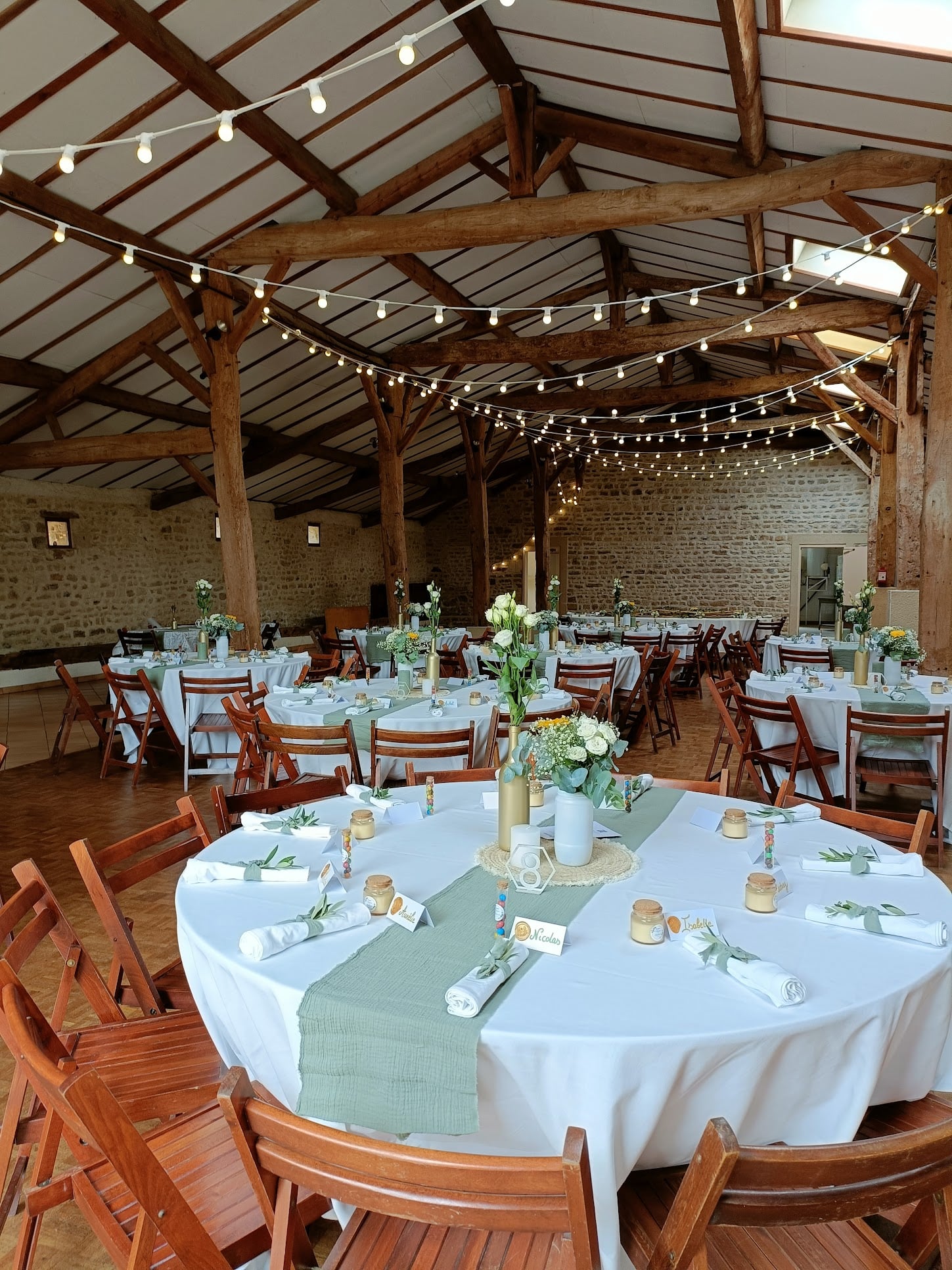 Guirlandes guinguettes authentiques location mariage décoration éclairage événement 5