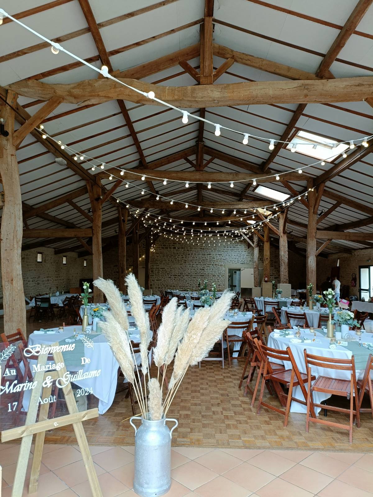 Guirlandes guinguettes authentiques location mariage décoration éclairage événement 9