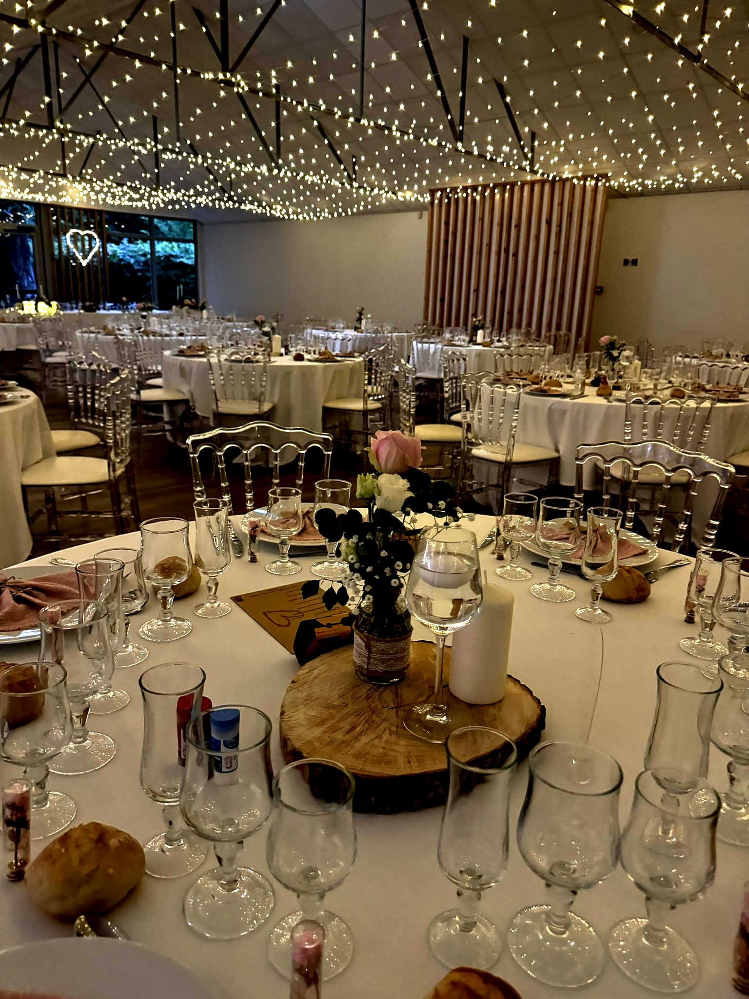 Ciel étoilé mariage