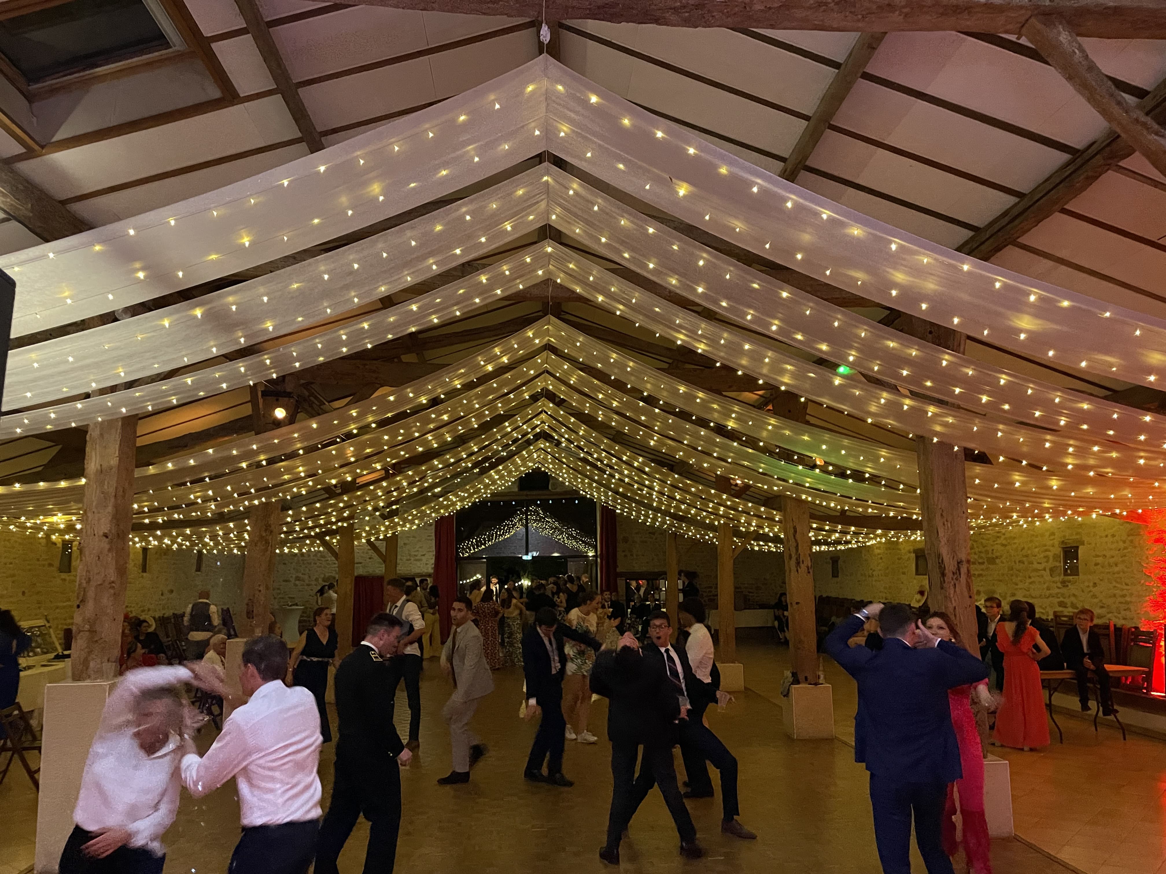 Ciel étoilé mariage